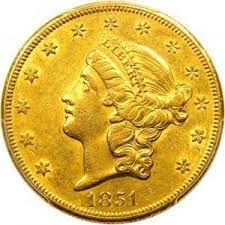 In 1849, gold was valued at $20.67 per ounce, hence making the coin at that time worth $20. Liberty 20 Gold Coin 1839 1908 Value Jm Bullion