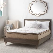 Nuform Quilted Pillow Top 11 Inch Twin Size Plush Foam Mattress Bedroom Decor Nuform Queen Size Foam Mattress Queen Mattress Size Bedroom Furniture