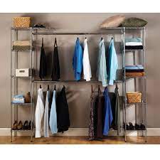 Maybe you would like to learn more about one of these? 58 To 83 W X 14 D X 72 Seville Classics Double Rod Expandable Clothes Rack Closet Organizer System Chrome Tools Home Improvement Storage Home Organization Fcteutonia05 De