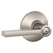 Weiser halifax smartkey entry lever, satin chrome, 26d. Weiser Privacy Door Lever Satin Nickel Spvl331hfl15sqt Rona