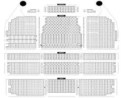 Shubert Theatre Seating Chart
