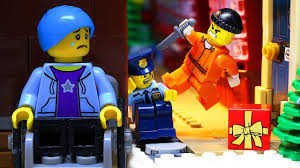 Lego City Police My Father Is A Thief On Christmas Night Lego Animation Lego City Police Lego City Christmas Night
