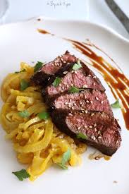 Tataki De Bœuf Laque Et Fenouil Glace Accord Met Vin Recettes De Cuisine Recette Fenouil Accords Mets Et Vins