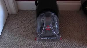 Bissell Powerforce Powerbrush Carpet Cleaner Manual Bissell Powerforce Powerbrush Youtube