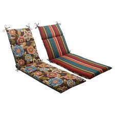 Maybe you would like to learn more about one of these? Outdoor Reversible Chaise Lounge Cushion Brown Turquoise Floral Stripe Target
