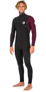 2019 Rip Curl E Bomb 4 3mm Zip Free Wetsuit Maroon Wsm8qe