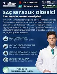 Stop Grey Beyaz Saclara Cozum Siyatik Sinir Beyaz Sac Dogal Cilt