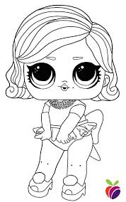 Lol Surprise Hairgoals Series Coloring Page Glamour Queen Cool Coloring Pages Coloring Pages Cute Coloring Pages