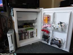 If you have ever felt the need for a cool drink in your long gaming sessions, the folks over at xbox got. There I Fixed It Mini Fridge White Trash Repairs Cheezburger