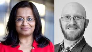 Mona Siddiqui and Aaron Hollander