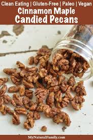 5 Minute Maple Candied Pecans Stovetop Recipe My Natural Family