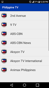 Fil tv is a service that makes you watch free filipino . Philippine Tv For Android Apk Download