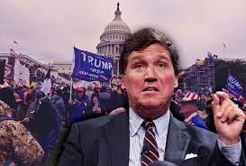 And don't forget, he was the first at fox to push the covid scam. Conservatives Follow Fox News Tucker Carlson To Baselessly Claim Fbi Was Behind Capitol Riot Salon Com