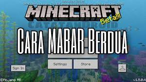 Cara Mabar Main Bareng Multiplayer Berdua Di Game Minecraft Pocket Edition Minecraft Bangunan Mainan