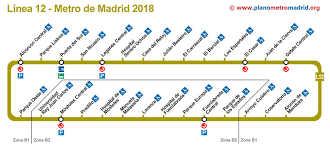 El plano más completo de todos. Catorce Estaciones De Metrosur Cerradas Hasta Octubre