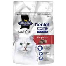 Since when do woolies sell cats? Fussy Cat Cat Food Grain Free Dental Care Treats Range The Grocery Geek