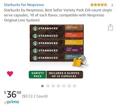 Find great deals on ebay for starbucks coffee pods. New Starbucks Pods By Nespresso Looks Good Anyone Tried It Yet Nespresso