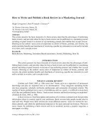 Dec 18, 2020 · if you manage five sessions per week, you would have a complete book in five months. Pdf How To Write And Publish A Book Review In A Marketing Journal Dr Hagai Gringarten Academia Edu