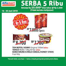 Alfamart, the first and only super minimart chain in the philippines, recently opened a new store in sm city olongapo, zambales. Alfamart Serba Rp 5 000 Dapatkan Produk Berikut Cuma Rp Facebook