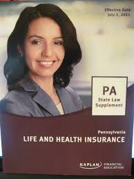 Check spelling or type a new query. Pennsylvania Life And Health Insurance Pa State Law Supplement Effective July 1 2011 Kaplan 9781427734860 Amazon Com Books