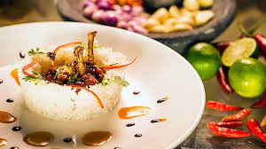 Lombok Spicy Fried Chicen Ayam Taliwang Recipe Wonderful Indonesia Flavours Recipes Sbs Food Food Plating Diy Food Recipes Recipes