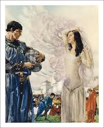 Le Morte Darthur The Book Of King Arthur And Of His Noble Knights Of The Round Table By Sir Thomas Malory Knt Londo William Russell Fairytale Art Arthurian