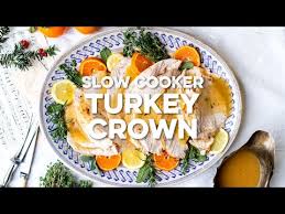 · gordon ramsay shows you how to roast turkey crown with a herb butter, stuffing and delicious creamy gravy. Slow Cooker Turkey Crown Supergolden Bakes Youtube