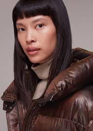 Brown Tilly Waist Detail Puffer