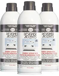 Designer Accents Fabric Paint Spray Dye By Simply Spray Charcoal Gre Fabric Spray Dye