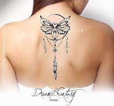 Illustration Design Tattoo Tatouage Tatouage Dreamcatcher Tatouage Attrape Reve