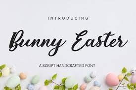 Download free easter fonts and use them to decorate your mails, documents, cards and banners. Bunny Easter Font Ifonts Xyz