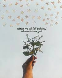 33 365 When We All Fall Asleep Where Do We Go I Ve Decided To Start A New Theme Because My Previou Important Quotes Mood Quotes How To Fall Asleep
