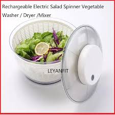 Spinner à salade électrique automatique, passoire alimentaire, outil de  fabrication de salade, lave-légumes multifonctionnel, mélangeur de légumes  et de salade
