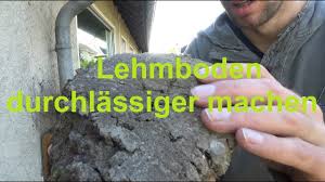 Warum ist lehmboden nicht der allerbeste boden? Lehmboden Fur Rasen Vorbereiten Lehmboden Aufarbeiten Lehmboden Durchlassiger Machen Youtube