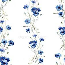 Blue Flowers 7 Stock Vector Sponsored Flowers Blue Vector Stock Ad Watercolor Flower Vector Floral Wreath Watercolor Cactus Vector