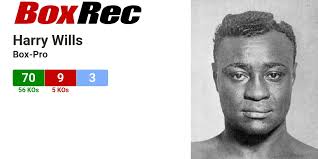 BoxRec: Harry Wills
