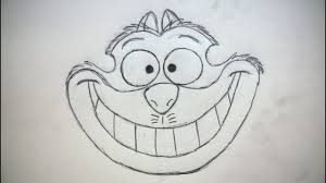 How To Draw The Cheshire Cat From Alice In Wonderland Youtube