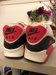 Nike Air Max 90 Og Infrared Size 10 Pre Owned Slightly Used