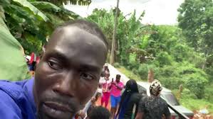 Shorty and Team LDVE rocking funeral in Trinity Porus, Manchester longside  Team AEWFS