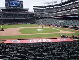 globe life park section 19 seat views seatgeek regarding