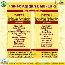 Selain untuk panggilan, nama juga berfungsi sebagai doa. Harga Paket Aqiqah Untuk Anak Laki Laki Kambing Murah Di Bandung