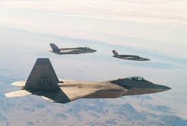 The program is producing three very different aircraft: F 22 F 35a And Xq 58a Attempt Airborne Data Sharing Via Gatewayone News Flight Global