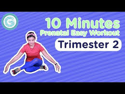 Senam Hamil 10 Menit Trimester 2 Adianti Reksoprodjo Youtube
