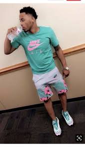 Black And White Shorts Outfit Men Pin On My Weird Fashion