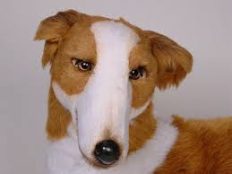 Ben Borzoi Luxury Plush Stuffed Dog Big Furry Friends