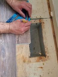 If the vinyl floor in your kitchen is old and scarred up, replace it! Installing Vinyl Floors A Do It Yourself Guide Vinyl Plank Flooring Installing Vinyl Plank Flooring Vinyl Plank
