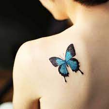 25 Amazing Unique Butterfly Tattoos Blue Butterfly Tattoo Unique Butterfly Tattoos Butterfly Tattoo On Shoulder