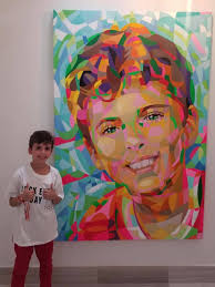 Martes Local de Suzette 🇵🇷 ¡Cuanto talento en esta tierra! Estos  maravillosos trabajos plasmados en el lienzo por Felix Rodrigo de Lina,  👨🏼‍🎨hablan por sí solos. Todos fueron comisionados, es decir que