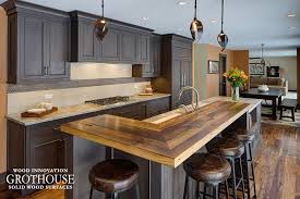 Shop for kitchen island designs including kitchen carts, breakfast bars with stools, butcher blocks, work tables and drop leaf work tables. Breakfast Bar Tops Wood Countertop Butcherblock And Bar Top Blog