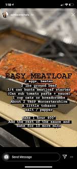Press the bread into the milk and set aside. Sauce For Meatloaf With Tomato Paste Monoton